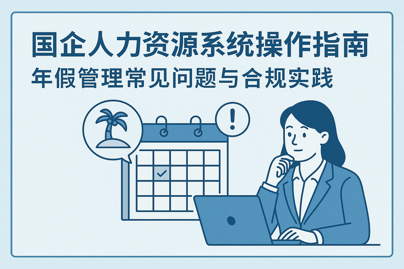 国企人力资源系统操作指南：年假管理常见问题与合规实践