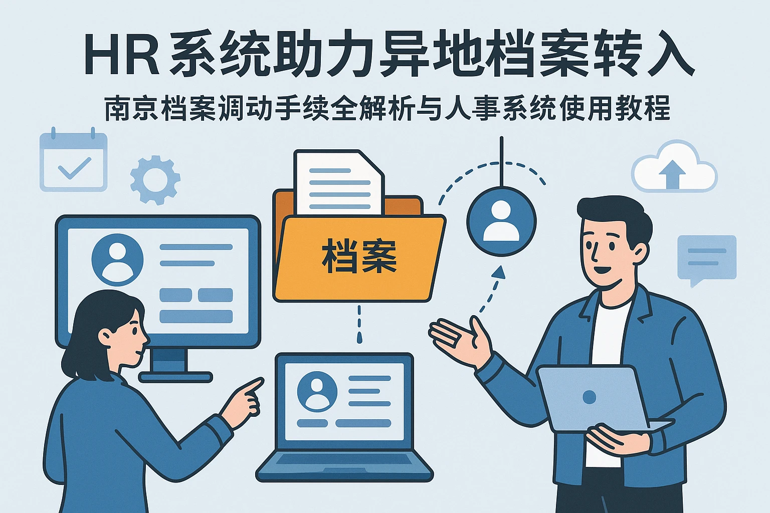 HR系统助力异地档案转入：南京档案调动手续全解析与人事系统使用教程
