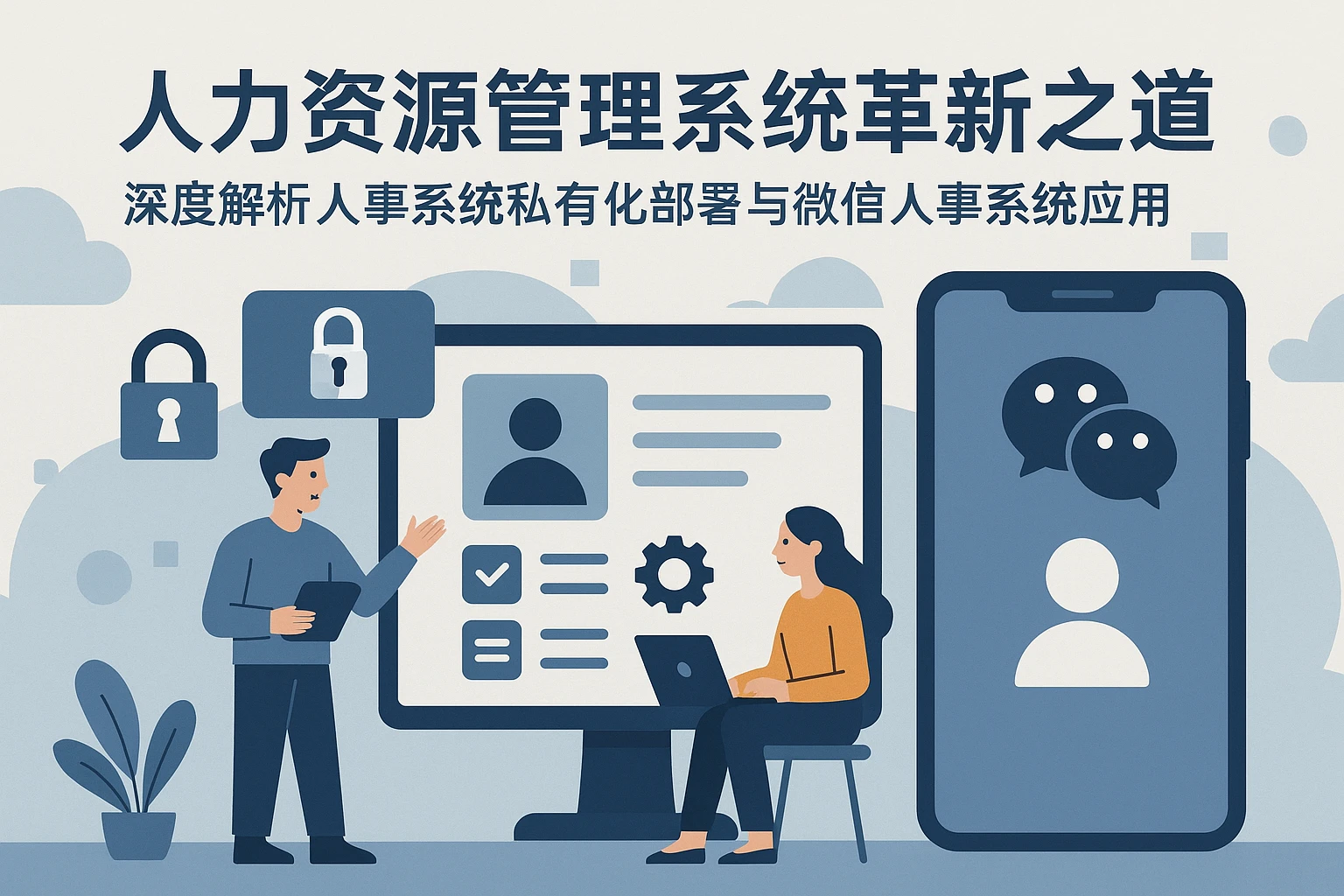 人力资源管理系统革新之道：深度解析人事系统私有化部署与微信人事系统应用