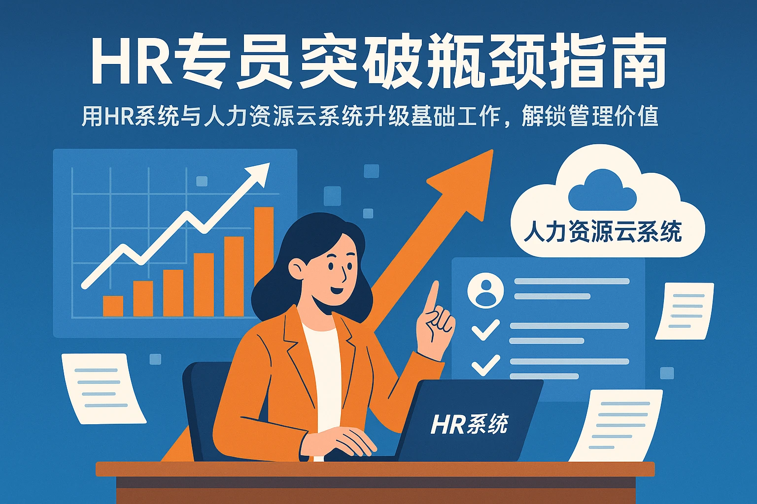 HR专员突破瓶颈指南：用HR系统与人力资源云系统升级基础工作，解锁管理价值