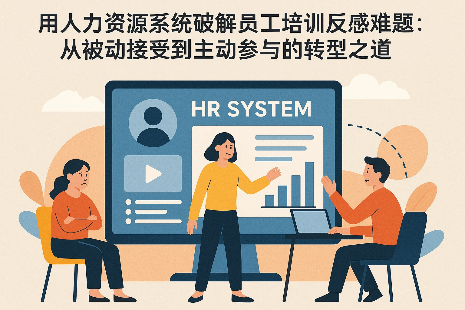 用人力资源系统破解员工培训反感难题：从被动接受到主动参与的转型之道