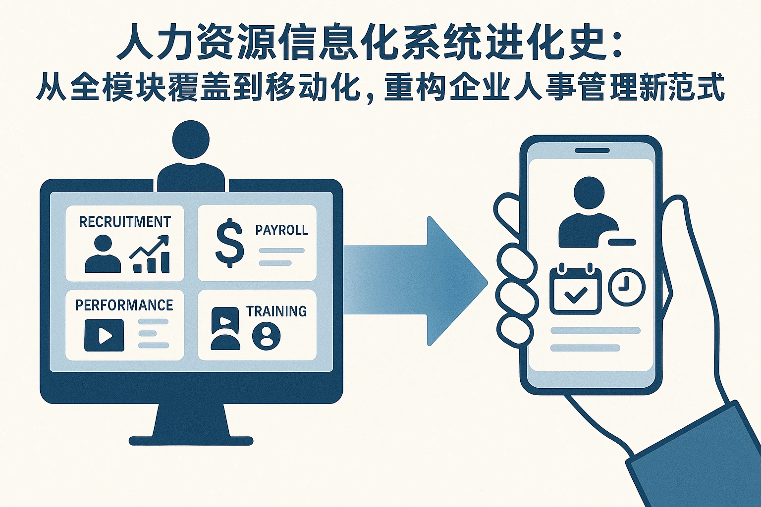 人力资源信息化系统进化史：从全模块覆盖到移动化，重构企业人事管理新范式