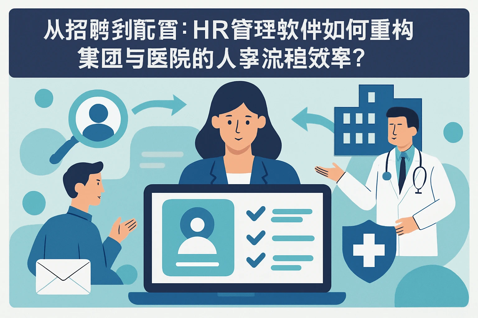 从招聘到配置：HR管理软件如何重构集团与医院的人事流程效率？