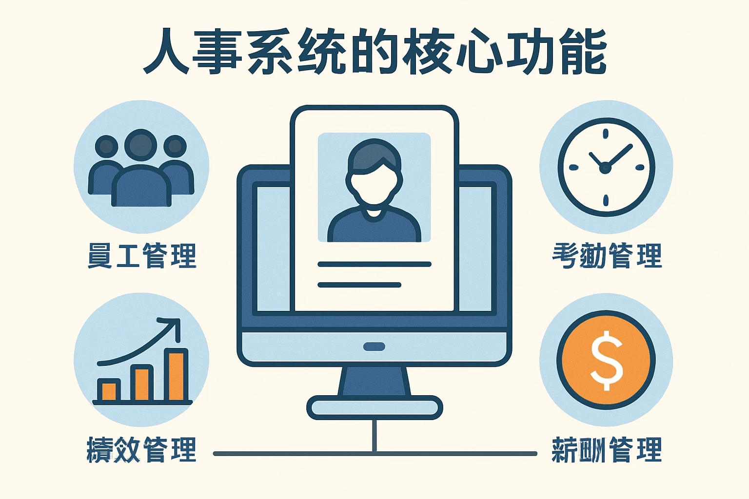 2. 人事系统的核心功能
