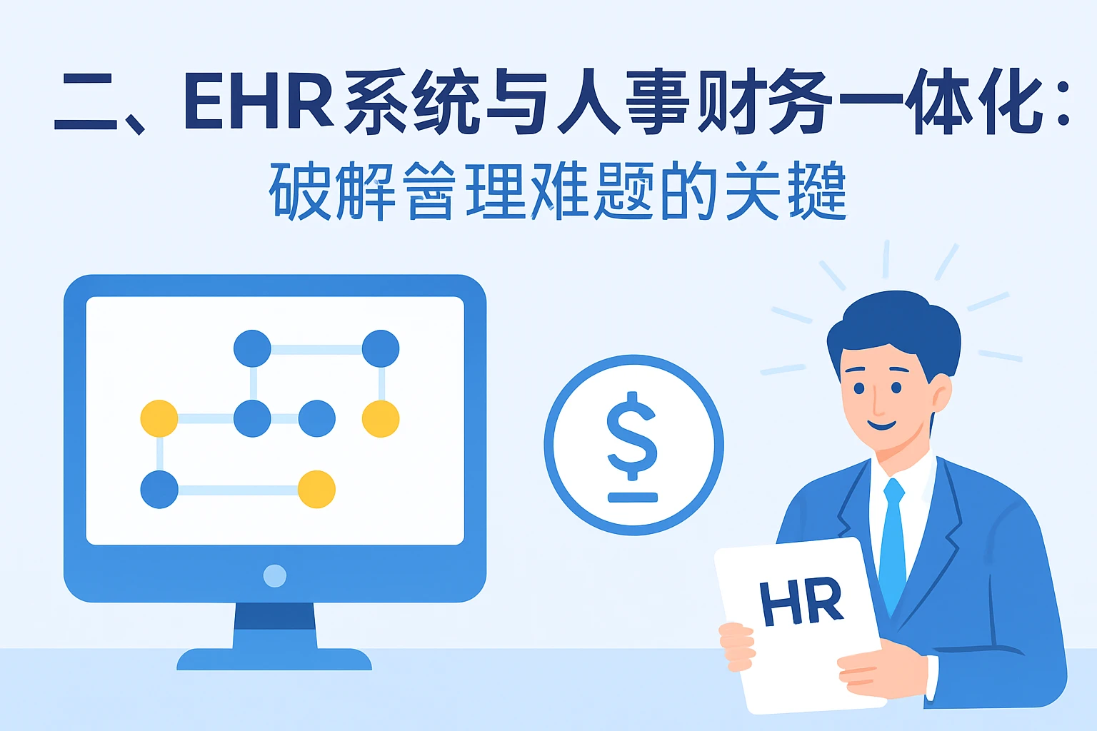 二、EHR系统与人事财务一体化：破解管理难题的关键