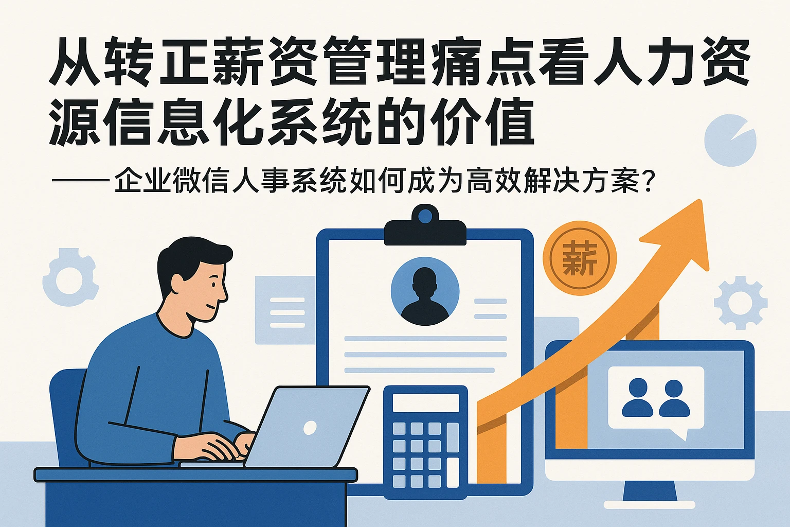 从转正薪资管理痛点看人力资源信息化系统的价值——企业微信人事系统如何成为高效解决方案？