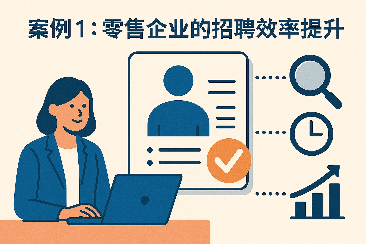 案例一：零售企业的招聘效率提升