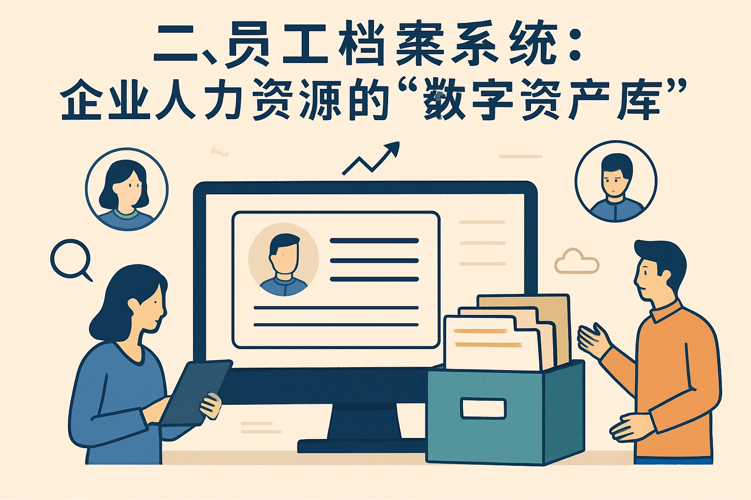 二、员工档案系统：企业人力资源的“数字资产库”