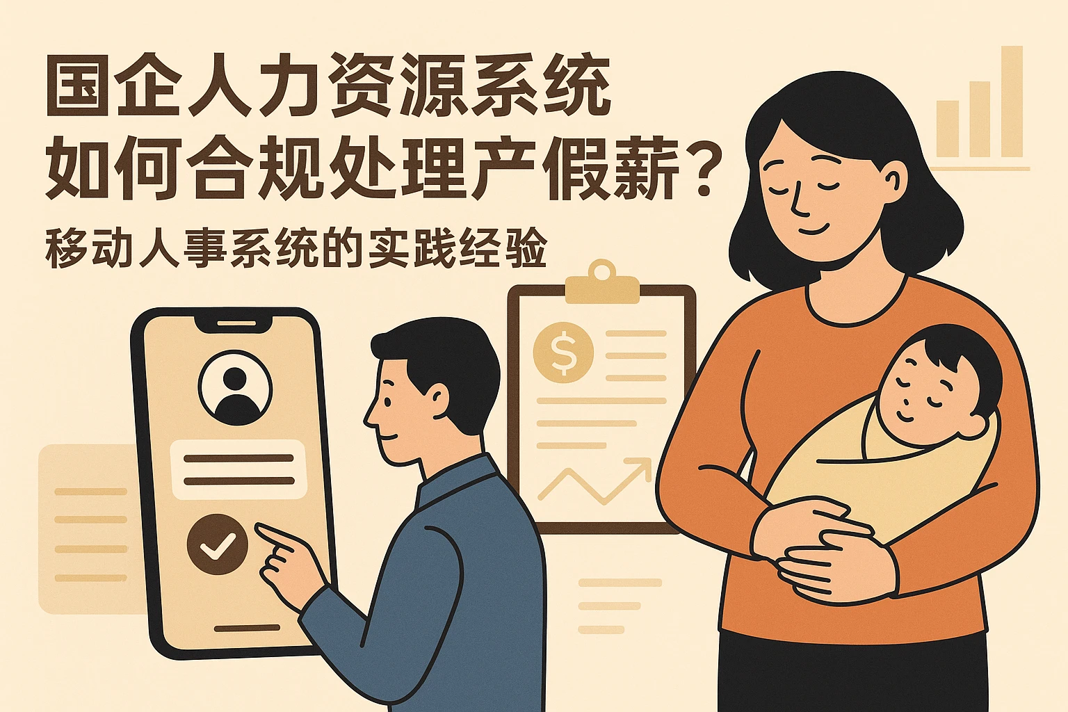 国企人力资源系统如何合规处理产假薪资？移动人事系统的实践经验