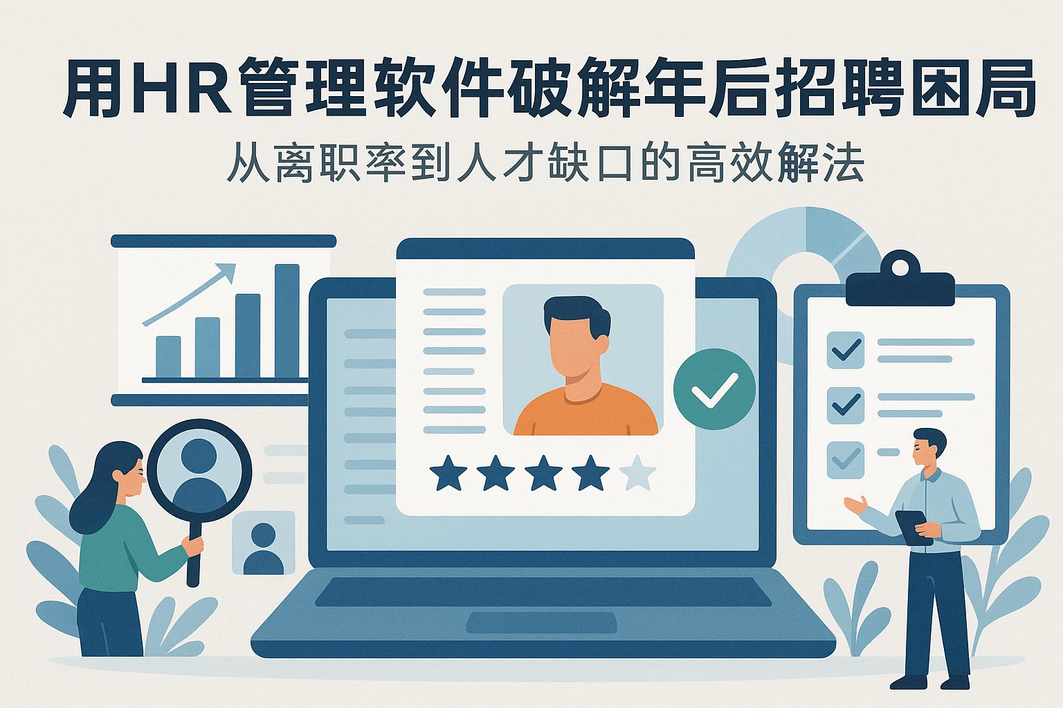用HR管理软件破解年后招聘困局：从离职率到人才缺口的高效解法