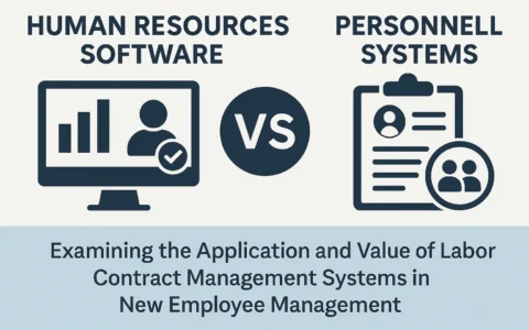 人力资源软件与人事系统对比：浅析劳动合同管理系统在新员工管理中的应用与价值