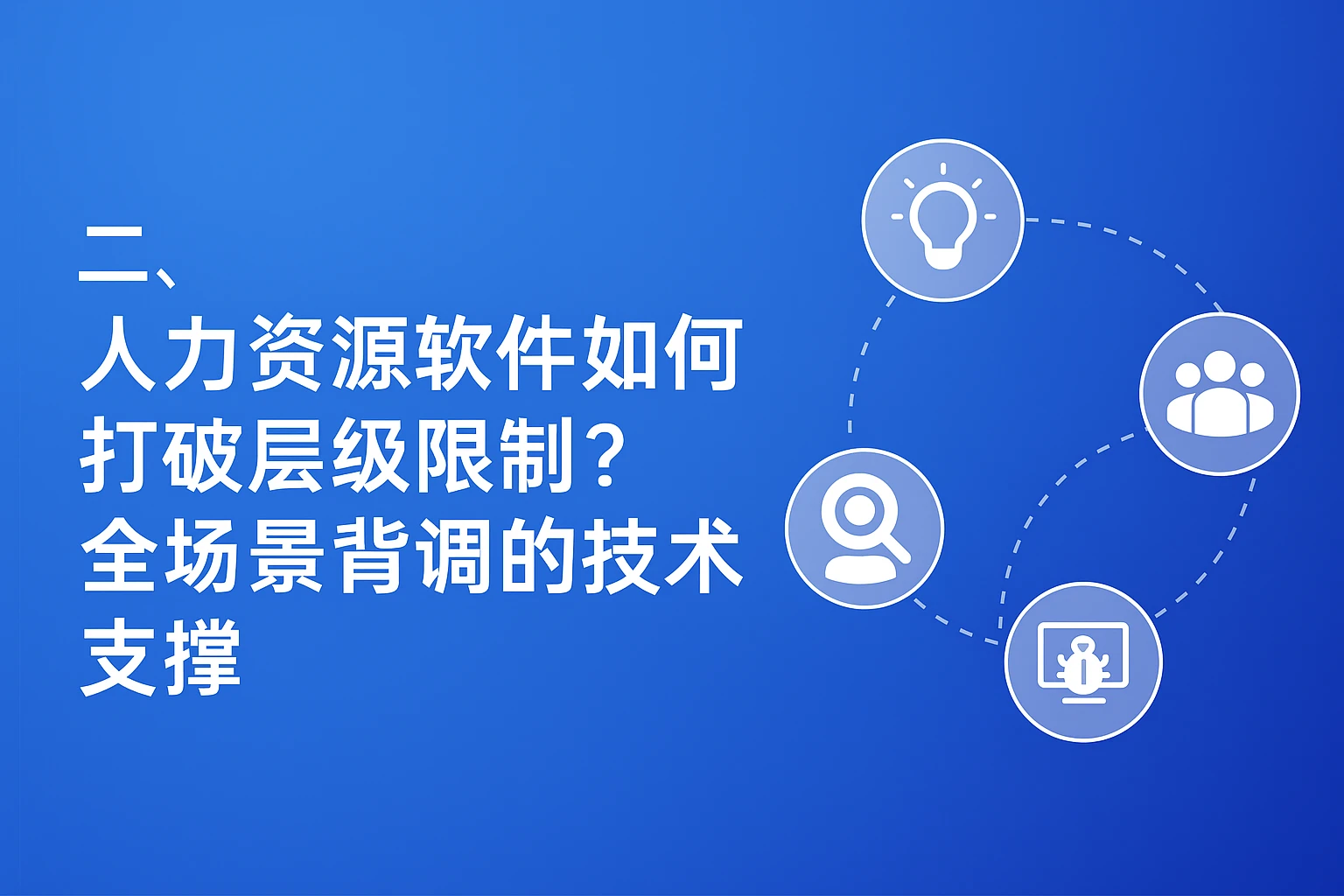 二、人力资源软件如何打破层级限制？全场景背调的技术支撑
