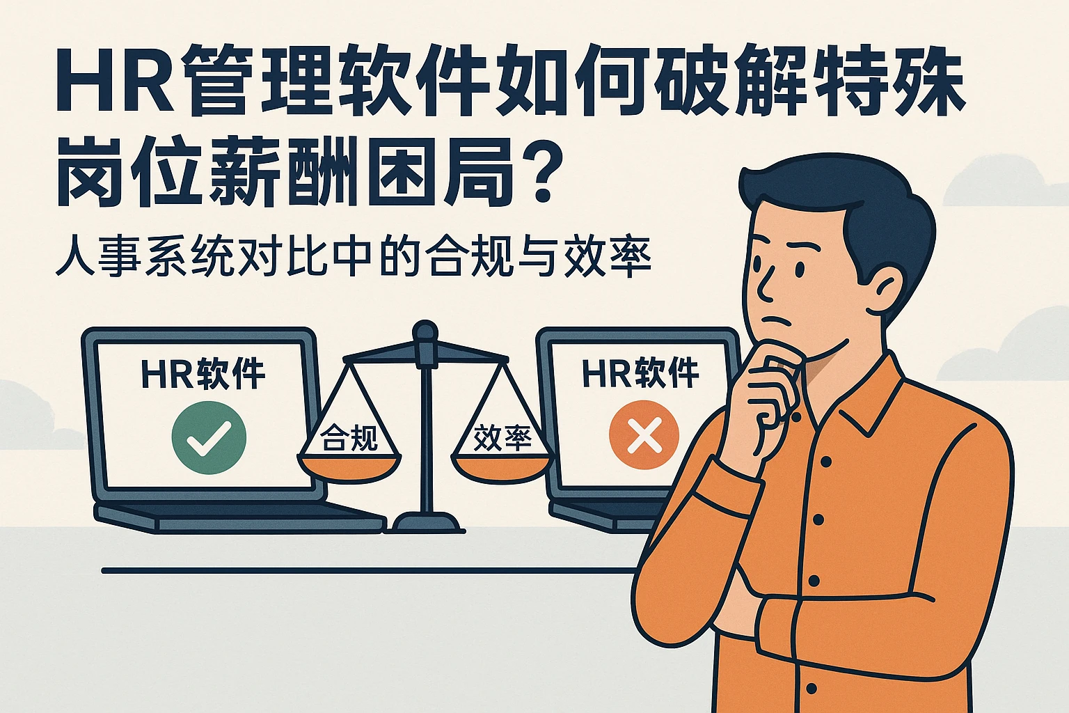 HR管理软件如何破解特殊岗位薪酬困局？人事系统对比中的合规与效率平衡