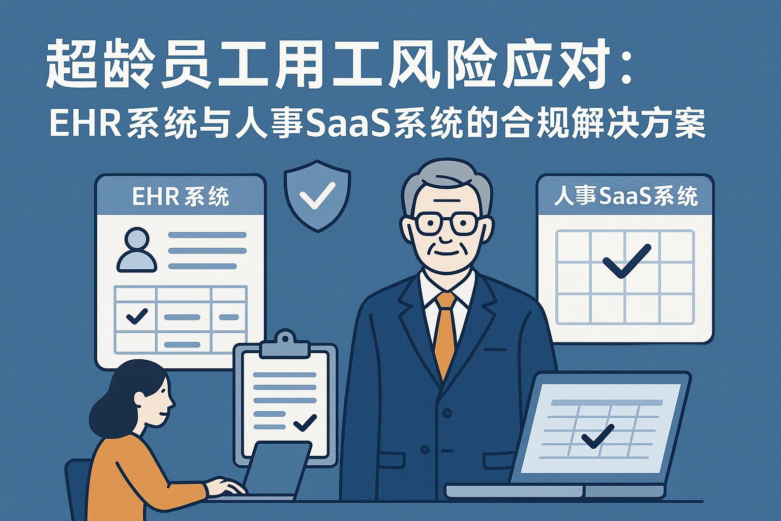 超龄员工用工风险应对：ehr系统与人事SaaS系统的合规解决方案