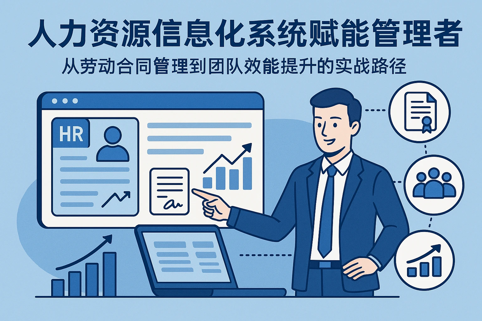 人力资源信息化系统赋能管理者：从劳动合同管理到团队效能提升的实战路径