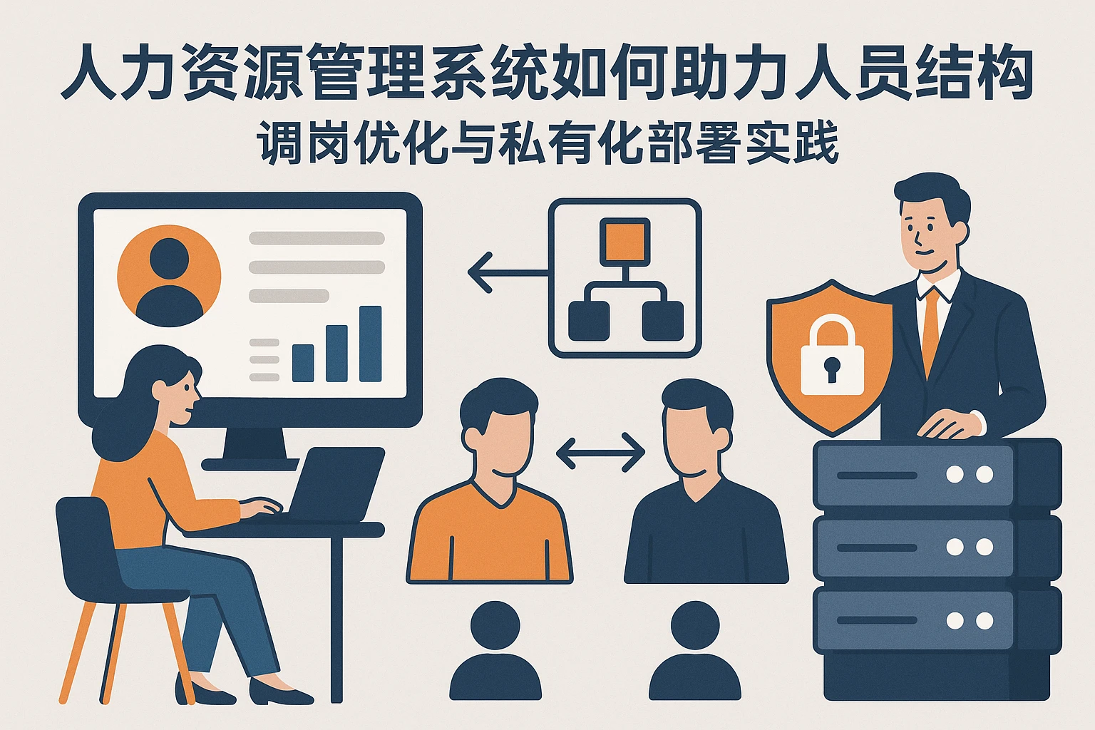 人力资源管理系统如何助力人员结构调整：调岗优化与私有化部署实践