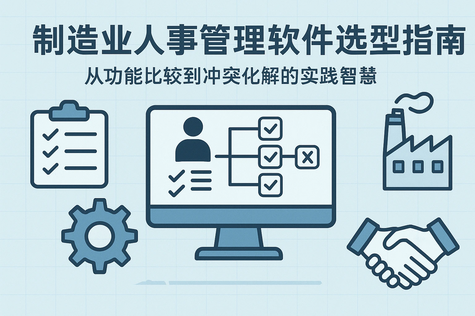 制造业人事管理软件选型指南：从功能比较到冲突化解的实践智慧