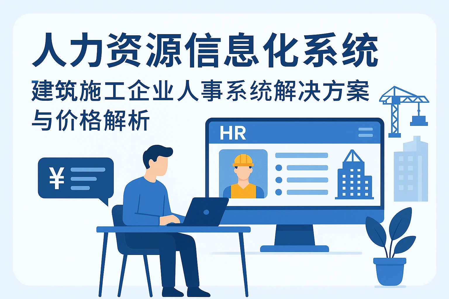 人力资源信息化系统：建筑施工企业人事系统解决方案与价格解析