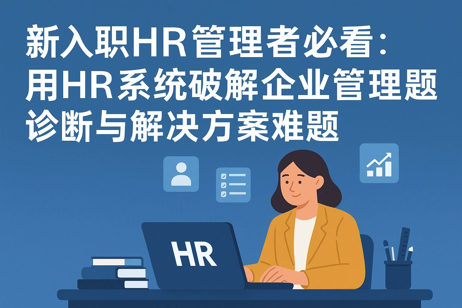 新入职HR管理者必看：用HR系统破解企业管理问题诊断与解决方案难题