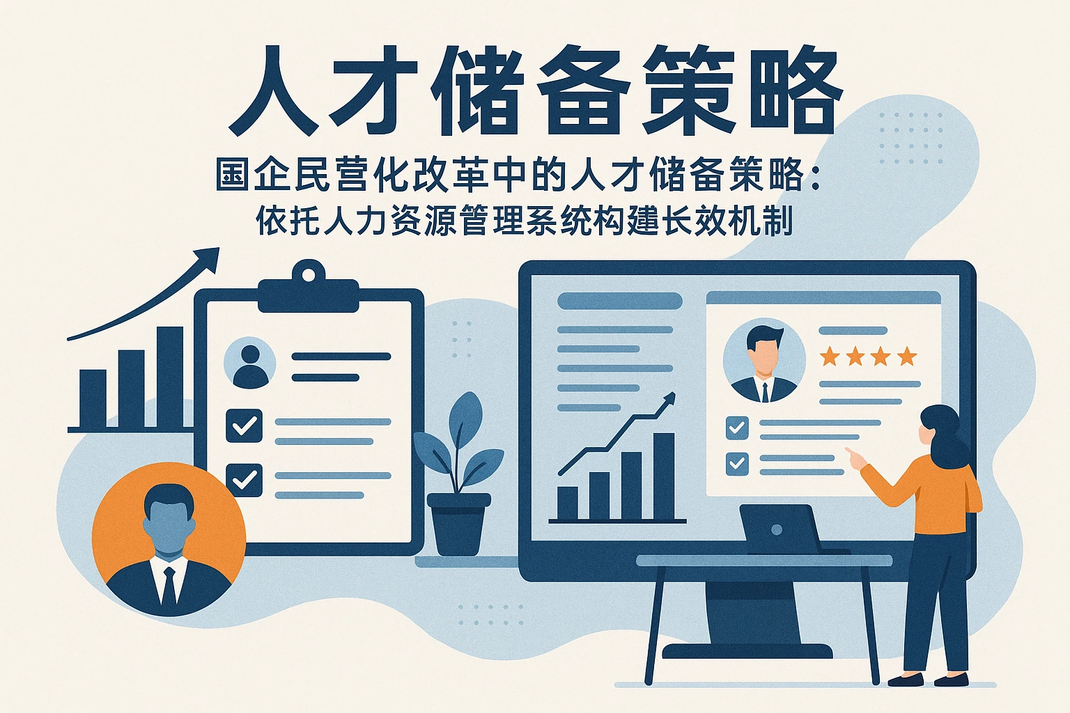 国企民营化改革中的人才储备策略：依托人力资源管理系统构建长效机制