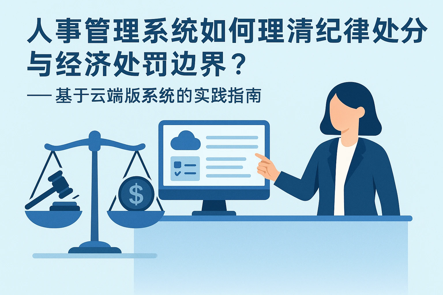 人事管理系统如何理清纪律处分与经济处罚边界？——基于云端版系统的实践指南