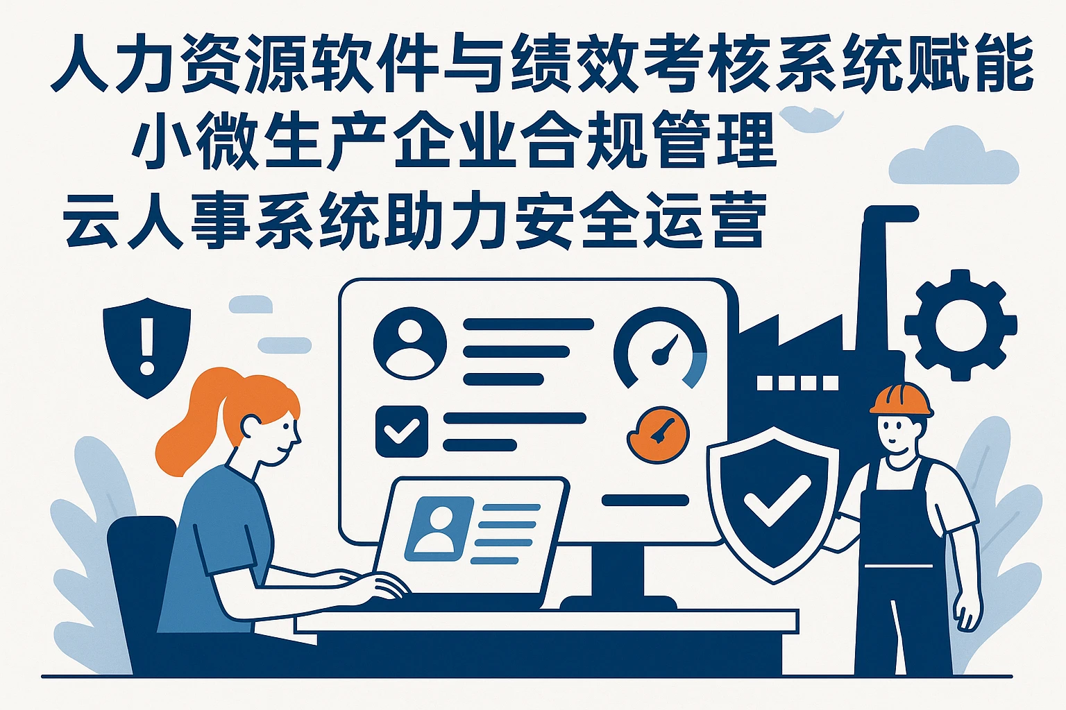 人力资源软件与绩效考核系统赋能小微生产企业合规管理——云人事系统助力安全运营