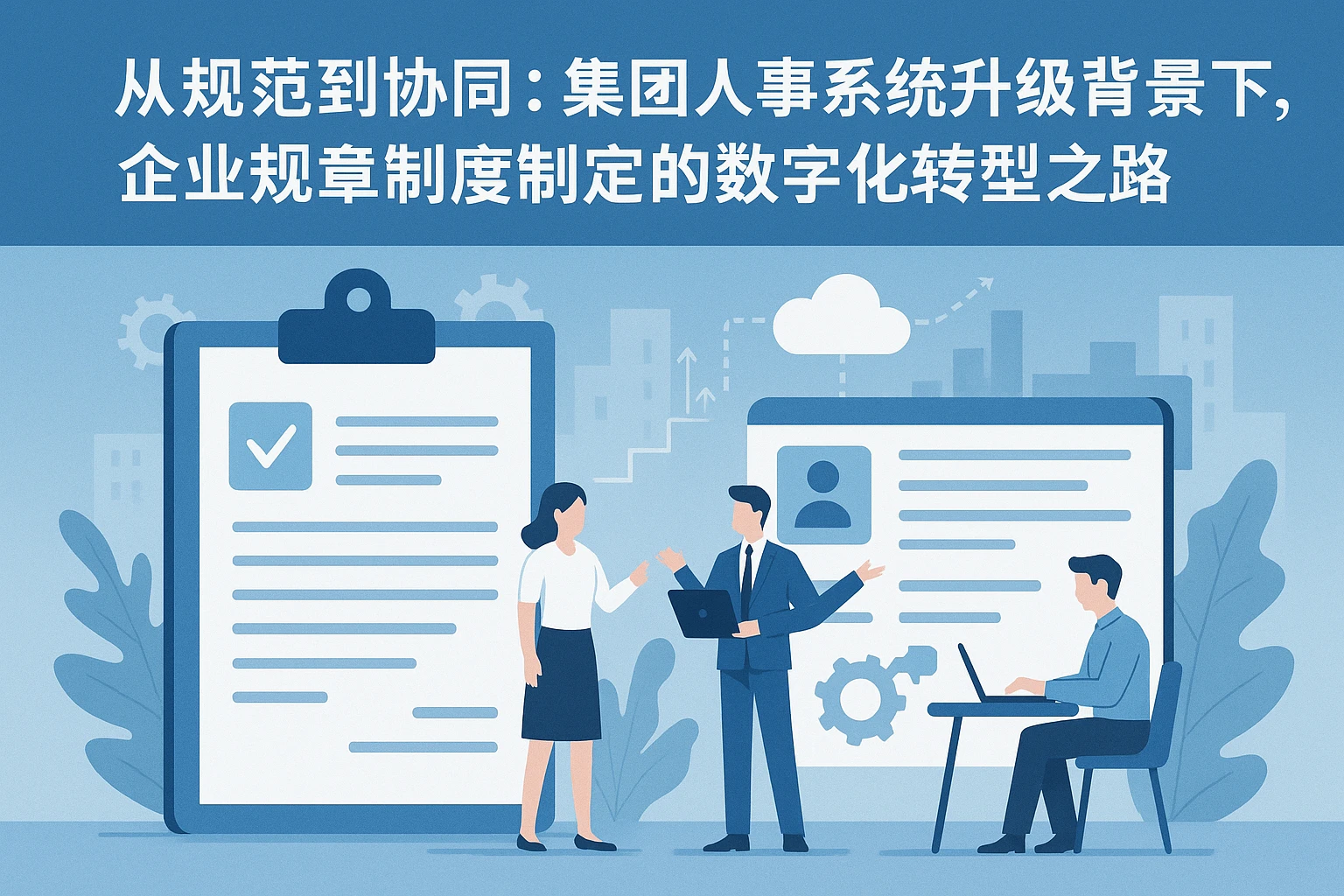 从规范到协同：集团人事系统升级背景下，企业规章制度制定的数字化转型之路