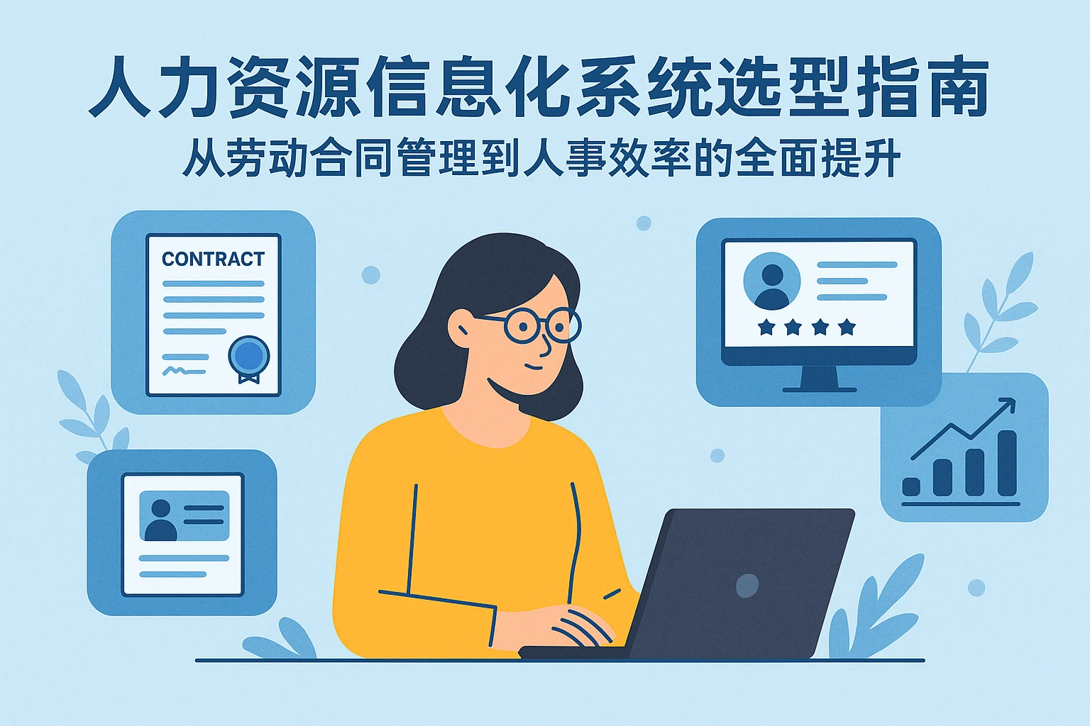 人力资源信息化系统选型指南：从劳动合同管理到人事效率的全面提升