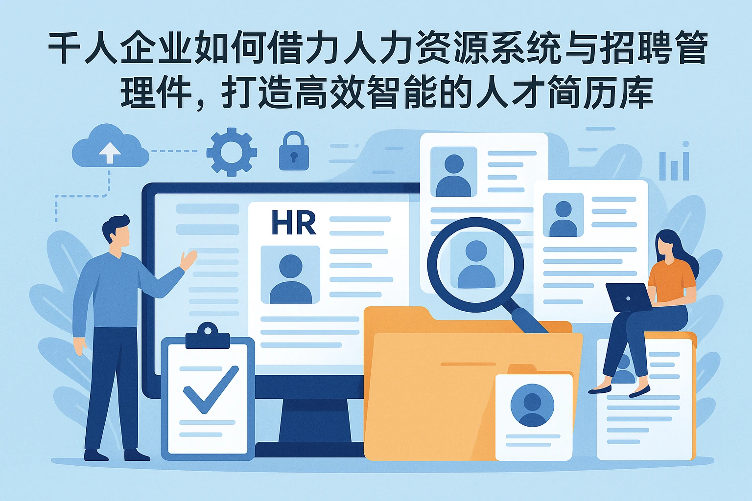 千人企业如何借力人力资源系统与招聘管理软件，打造高效智能的人才简历库