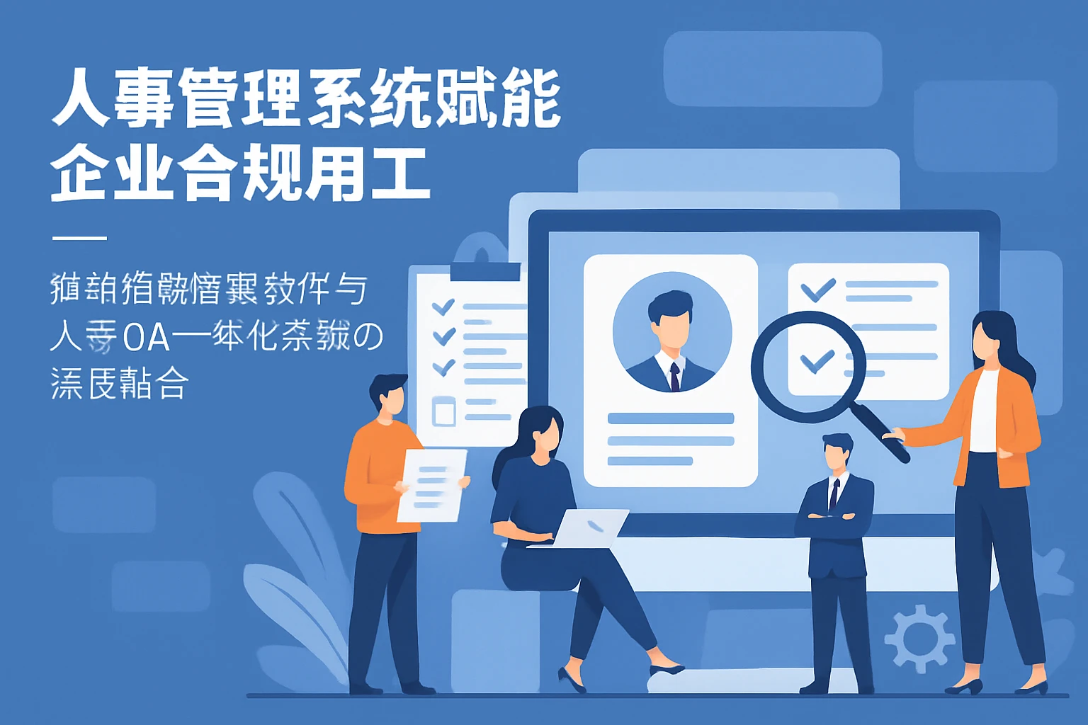 人事管理系统赋能企业合规用工——推动招聘管理软件与人事OA一体化系统的深度融合