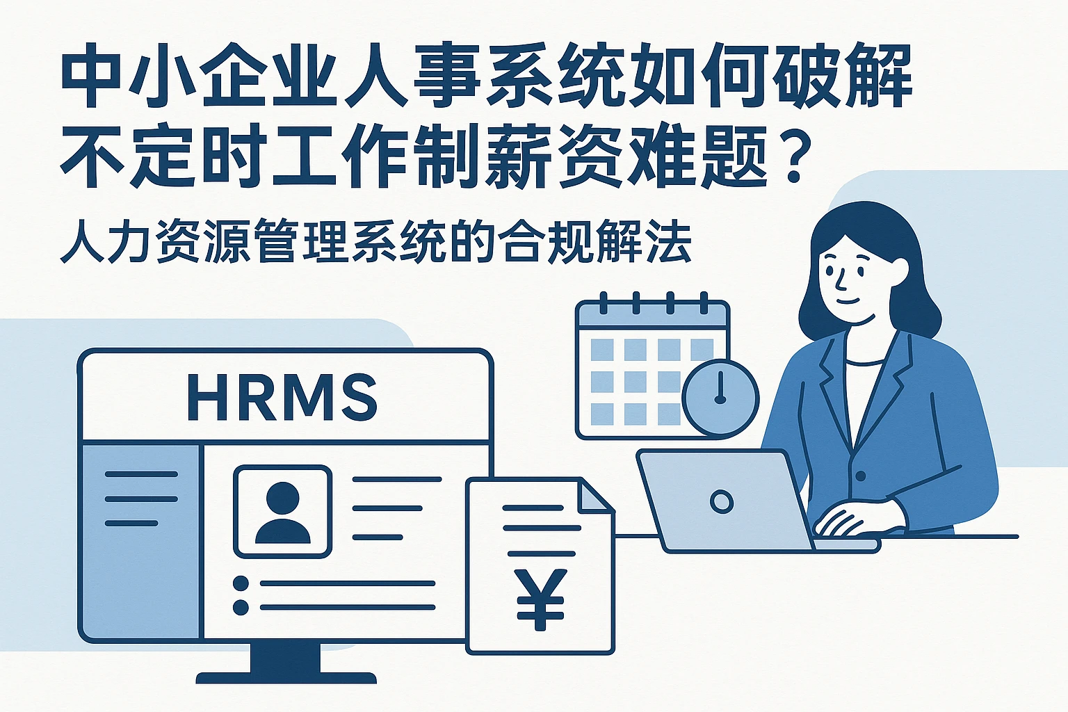 中小企业人事系统如何破解不定时工作制薪资难题？人力资源管理系统的合规解法
