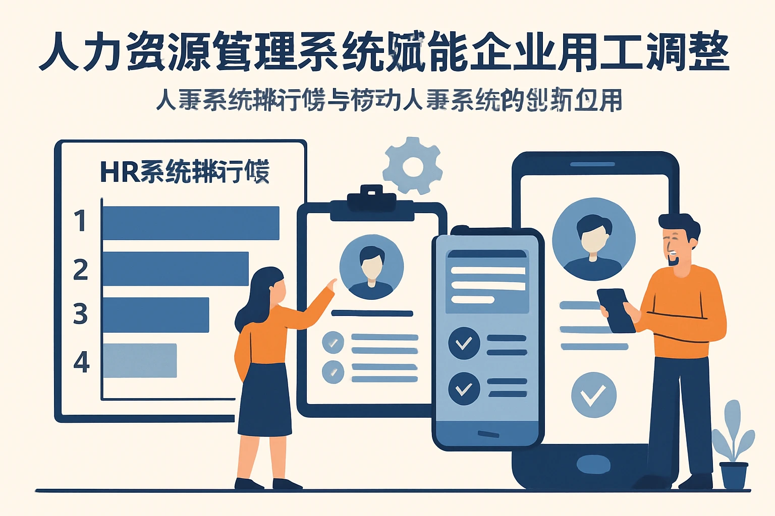 人力资源管理系统赋能企业用工调整——人事系统排行榜与移动人事系统的创新应用