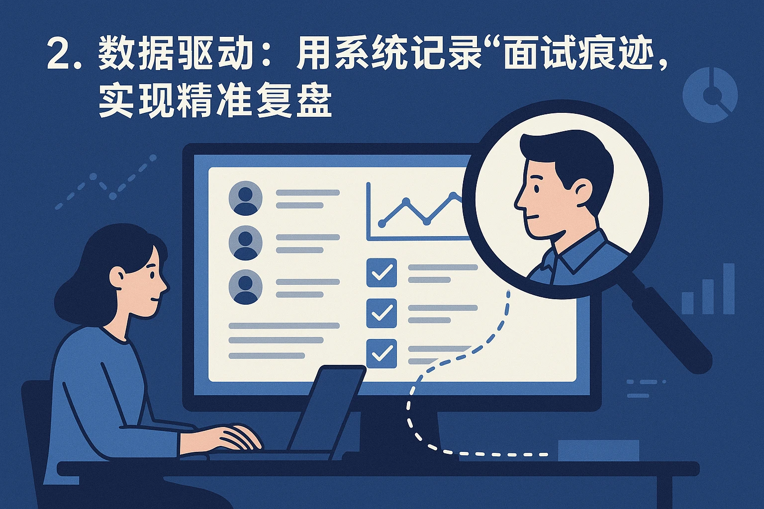 2. 数据驱动：用系统记录“面试痕迹”，实现精准复盘