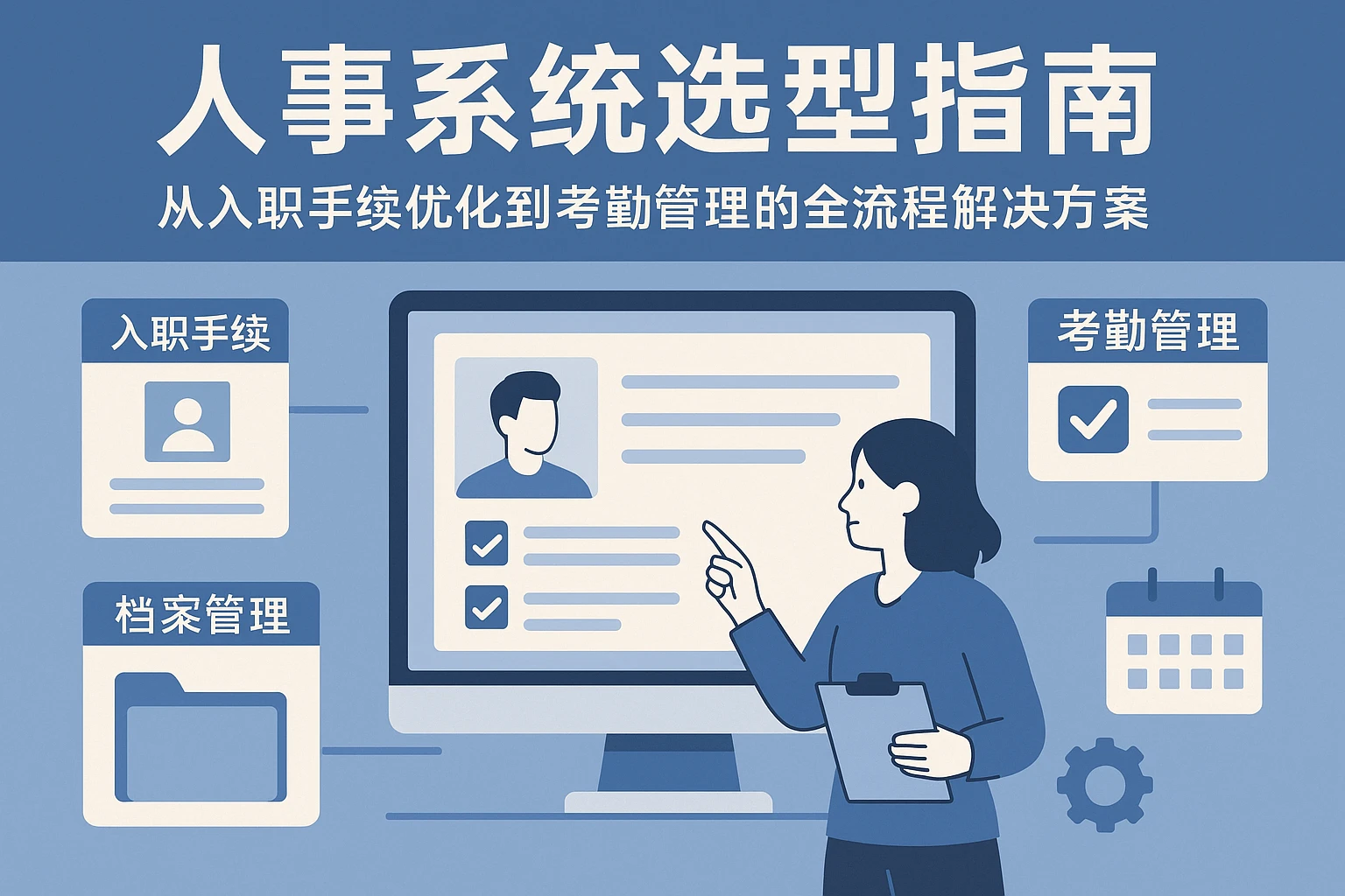 人事系统选型指南：从入职手续优化到考勤管理的全流程解决方案