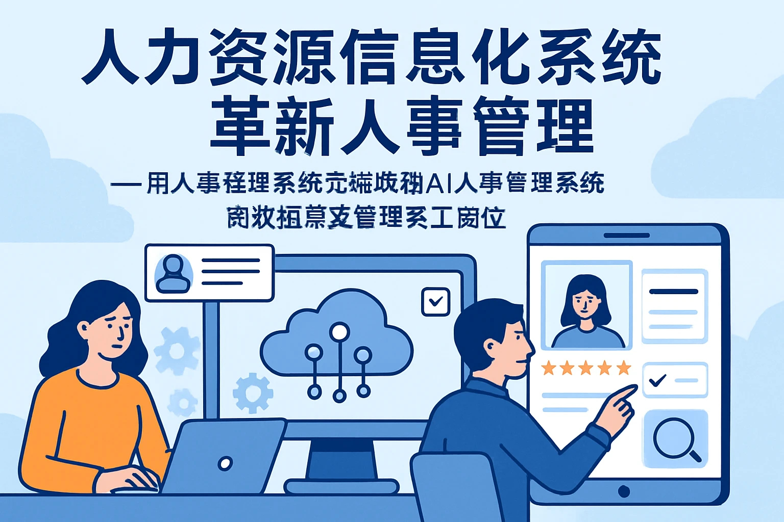 人力资源信息化系统革新人事管理——用人事管理系统云端版和AI人事管理系统高效招募及管理美工岗位