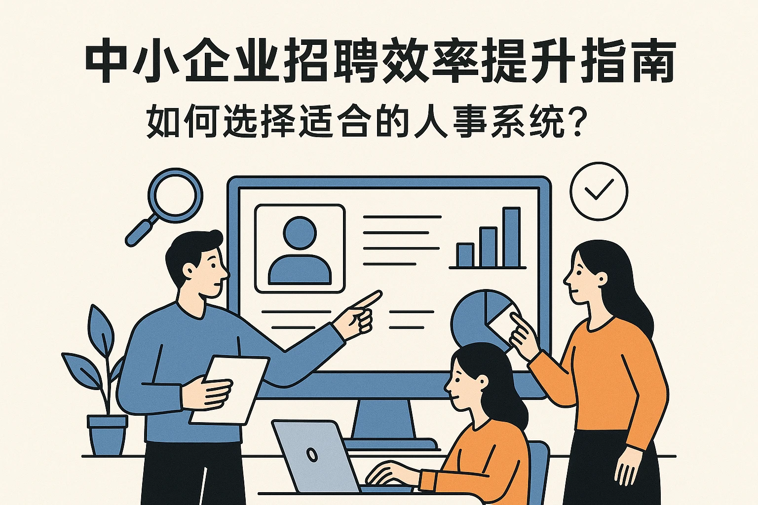 中小企业招聘效率提升指南：如何选择适合的人事系统？