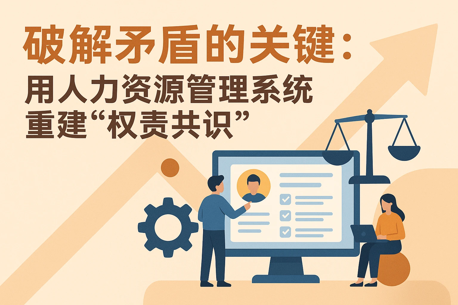 二、破解矛盾的关键：用人力资源管理系统重建“权责共识”