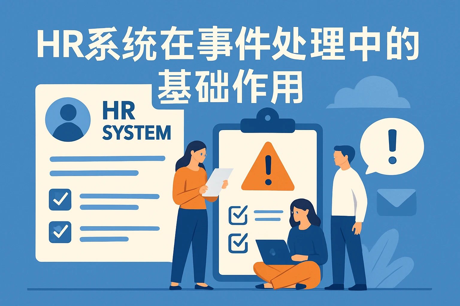 HR系统在事件处理中的基础作用