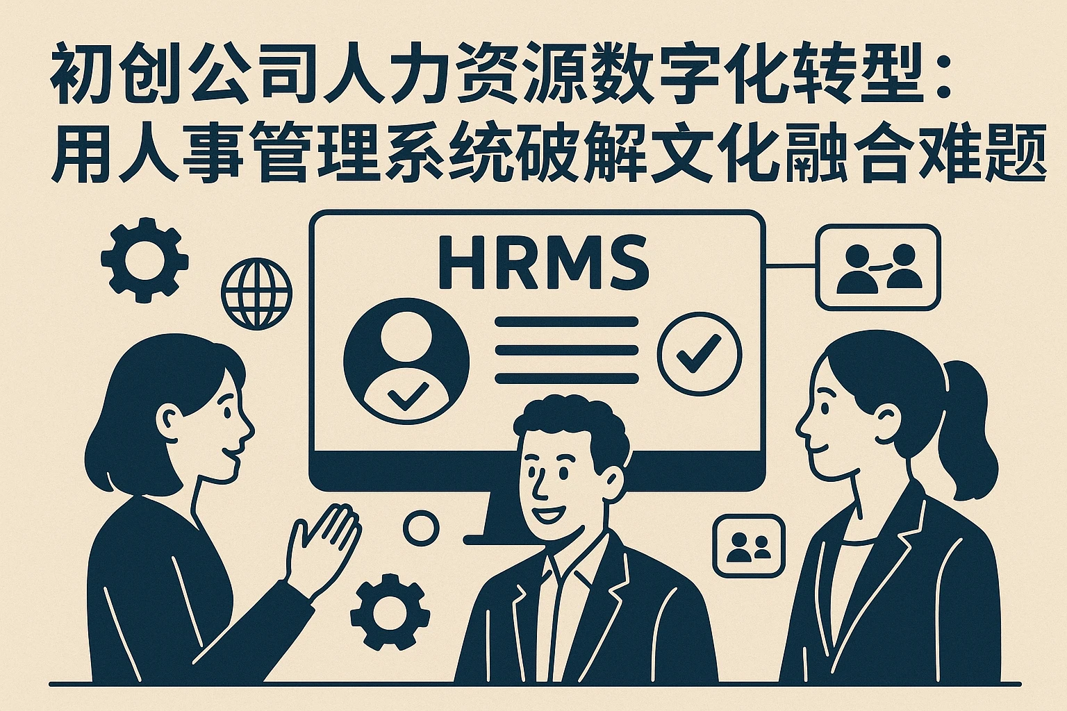 初创公司人力资源数字化转型：用人事管理系统破解文化融合难题