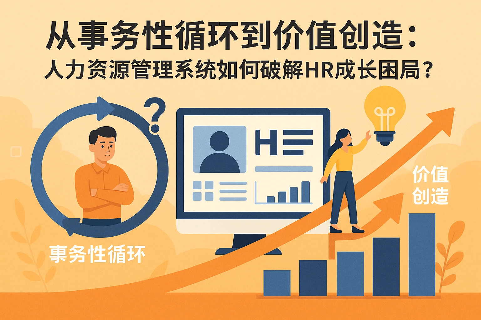 从事务性循环到价值创造：人力资源管理系统如何破解HR成长困局？
