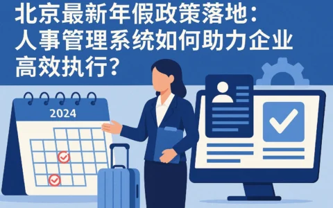 北京最新年假政策落地：人事管理系统如何助力企业高效执行？