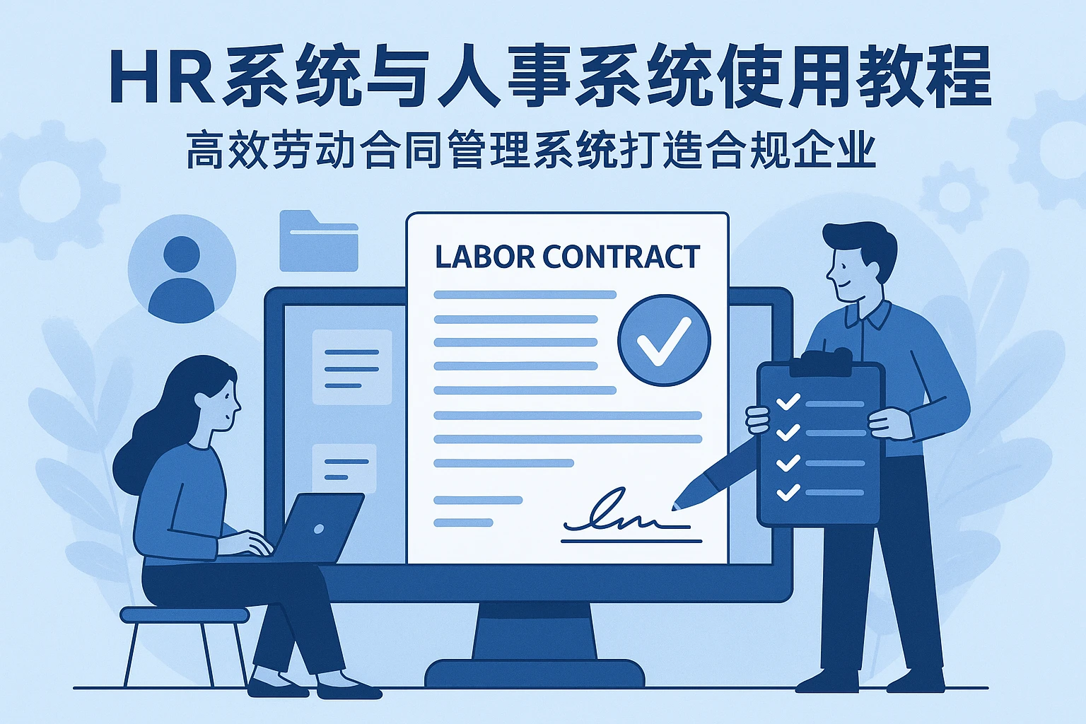 HR系统与人事系统使用教程：高效劳动合同管理系统打造合规企业