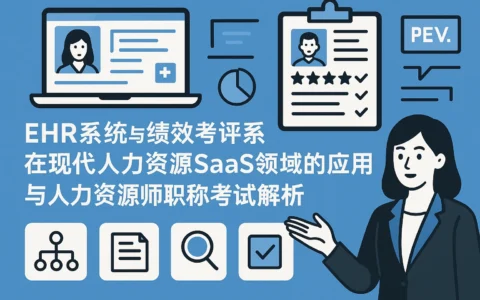 EHR系统与绩效考评系统在现代人力资源SaaS领域的应用与人力资源师职称考试解析