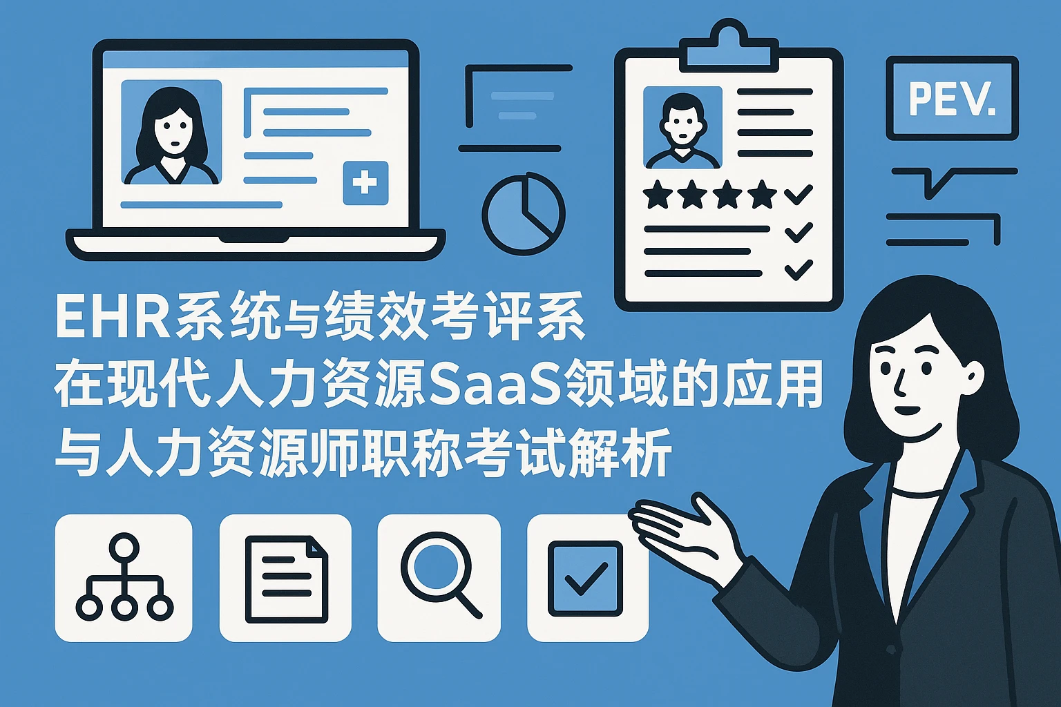 EHR系统与绩效考评系统在现代人力资源SaaS领域的应用与人力资源师职称考试解析