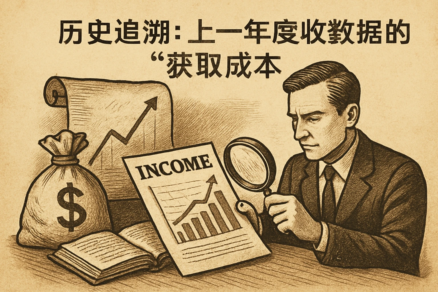 2. 历史追溯：上一年度收入数据的“获取成本”