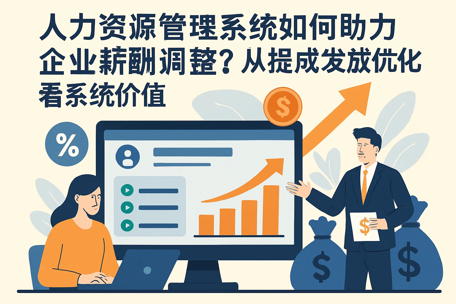 人力资源管理系统如何助力企业薪酬调整？从提成发放优化看系统价值