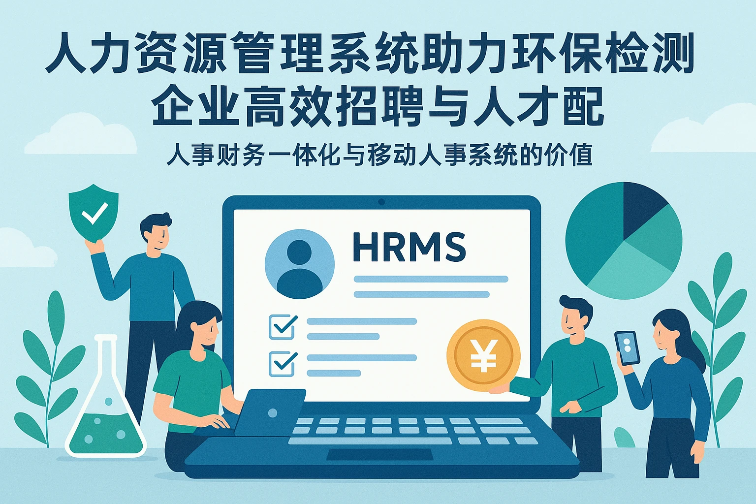 人力资源管理系统助力环保检测企业高效招聘与人才配置——人事财务一体化与移动人事系统的价值