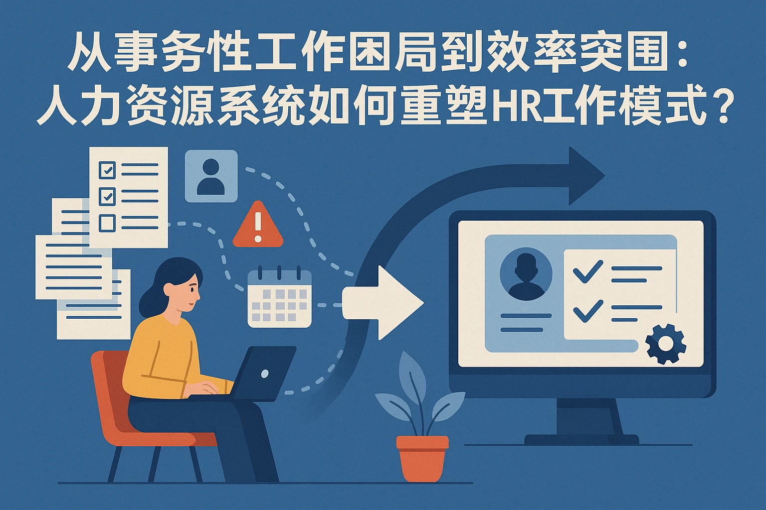 从事务性工作困局到效率突围：人力资源系统如何重塑HR工作模式？