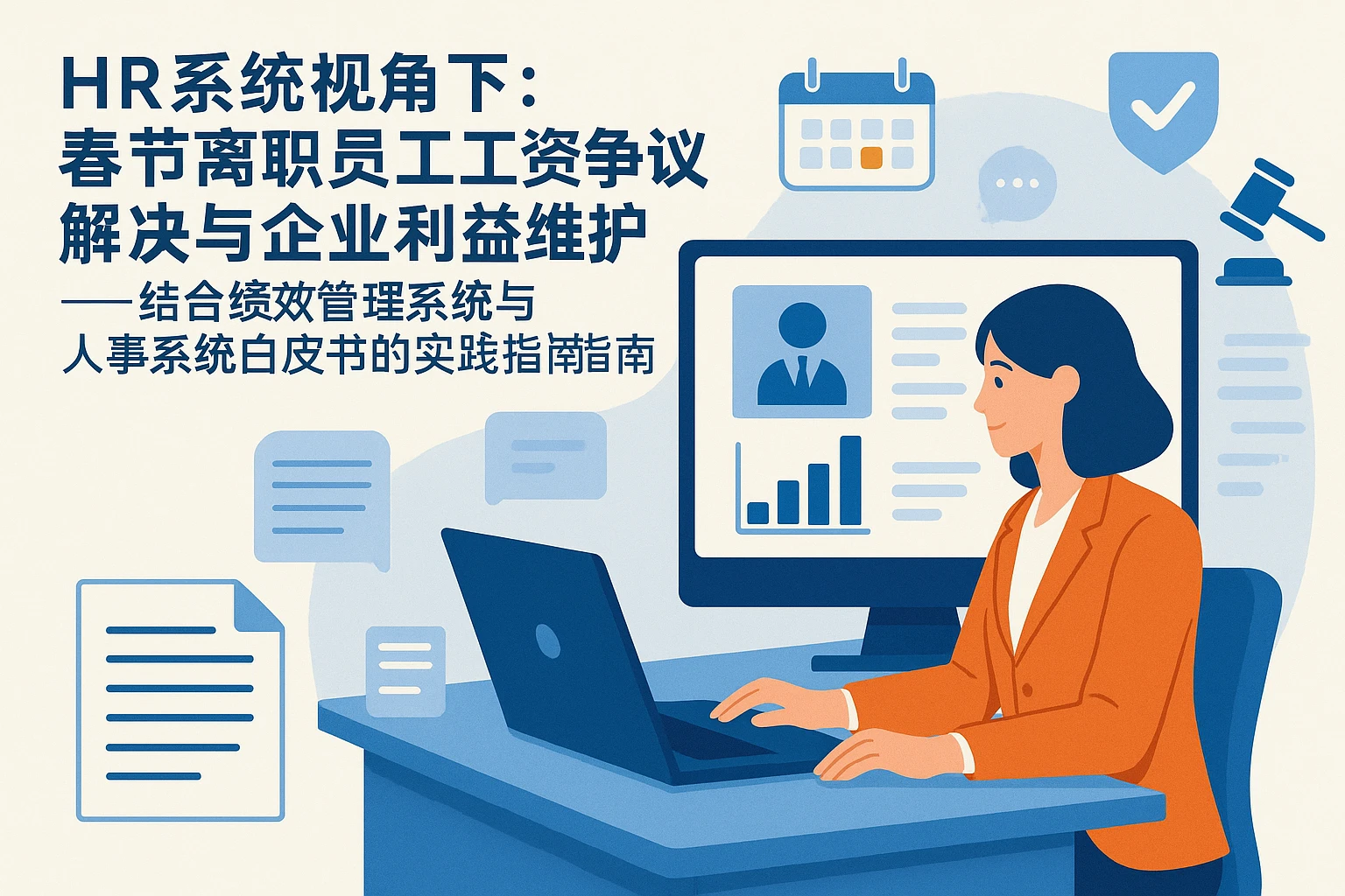 HR系统视角下：春节离职员工工资争议解决与企业利益维护——结合绩效管理系统与人事系统白皮书的实践指南