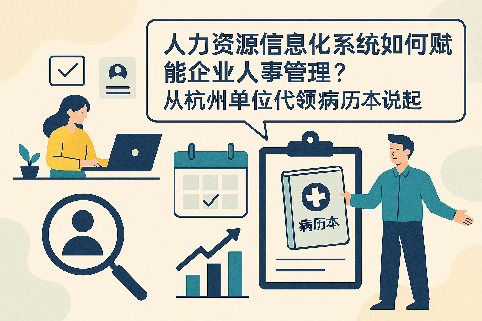 人力资源信息化系统如何赋能企业人事管理？从杭州单位代领病历本说起